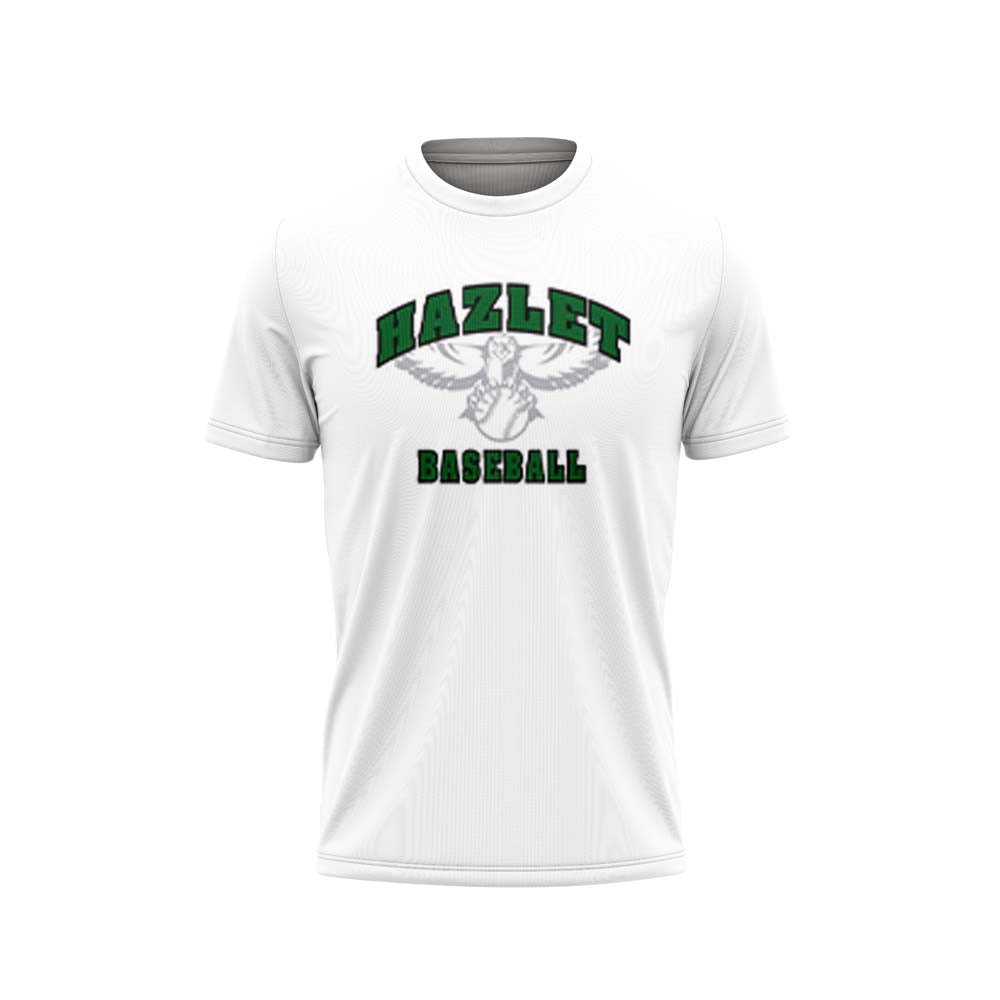 HAZLET HAWKS Baseball Semi Sublimated Shirt (BASEBALL LOGO)