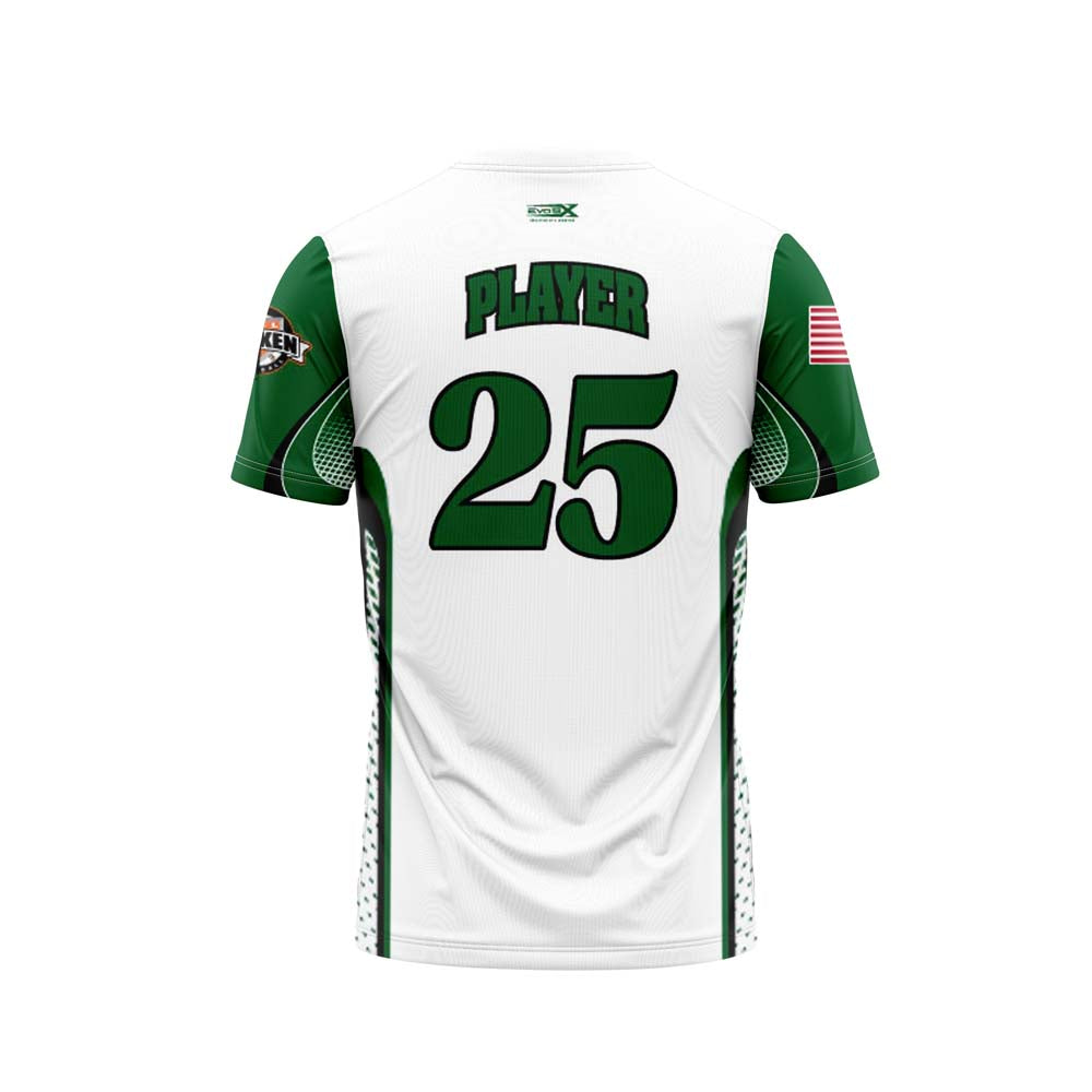 HAZLET HAWKS Baseball Sublimated Crew Neck Short Sleeve Jersey