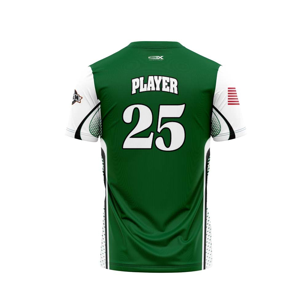 HAZLET HAWKS Baseball Sublimated Crew Neck Short Sleeve Jersey