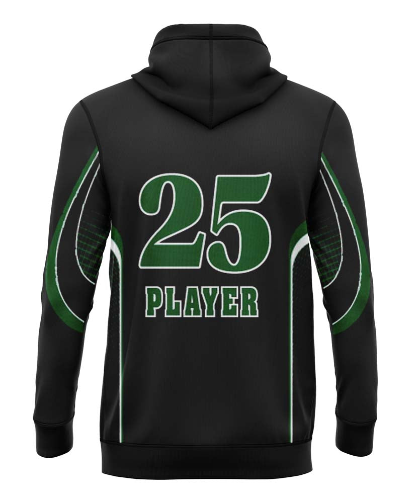 HAZLET HAWKS (H LOGO) Baseball Sublimated Hoodie