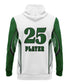 HAZLET HAWKS (H LOGO) Baseball Sublimated Hoodie