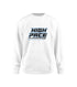 HIGH PACE WRESTLING CLUB SCREENPRINT CREWNECK SWEATSHIRT - WHITE