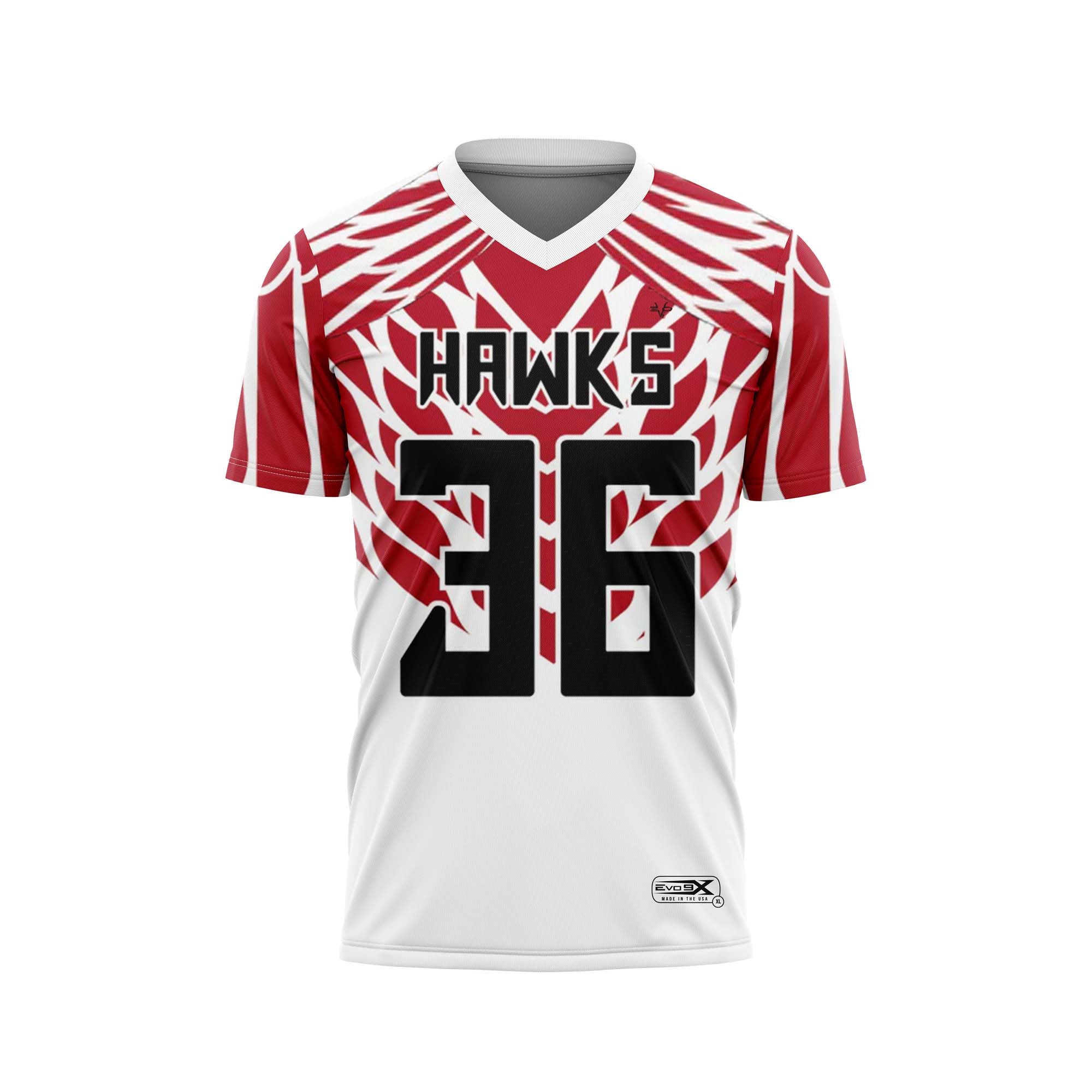 HUDSON HAWKS White Fan Jersey