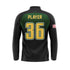 HUDSON VALLEY RAVENS QTR ZIP JACKET - GREEN