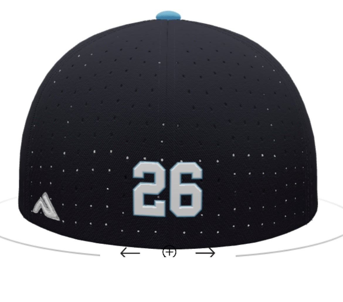 RAIDERS FLEXFIT HAT WITH BACK NUMBER (mandatory)