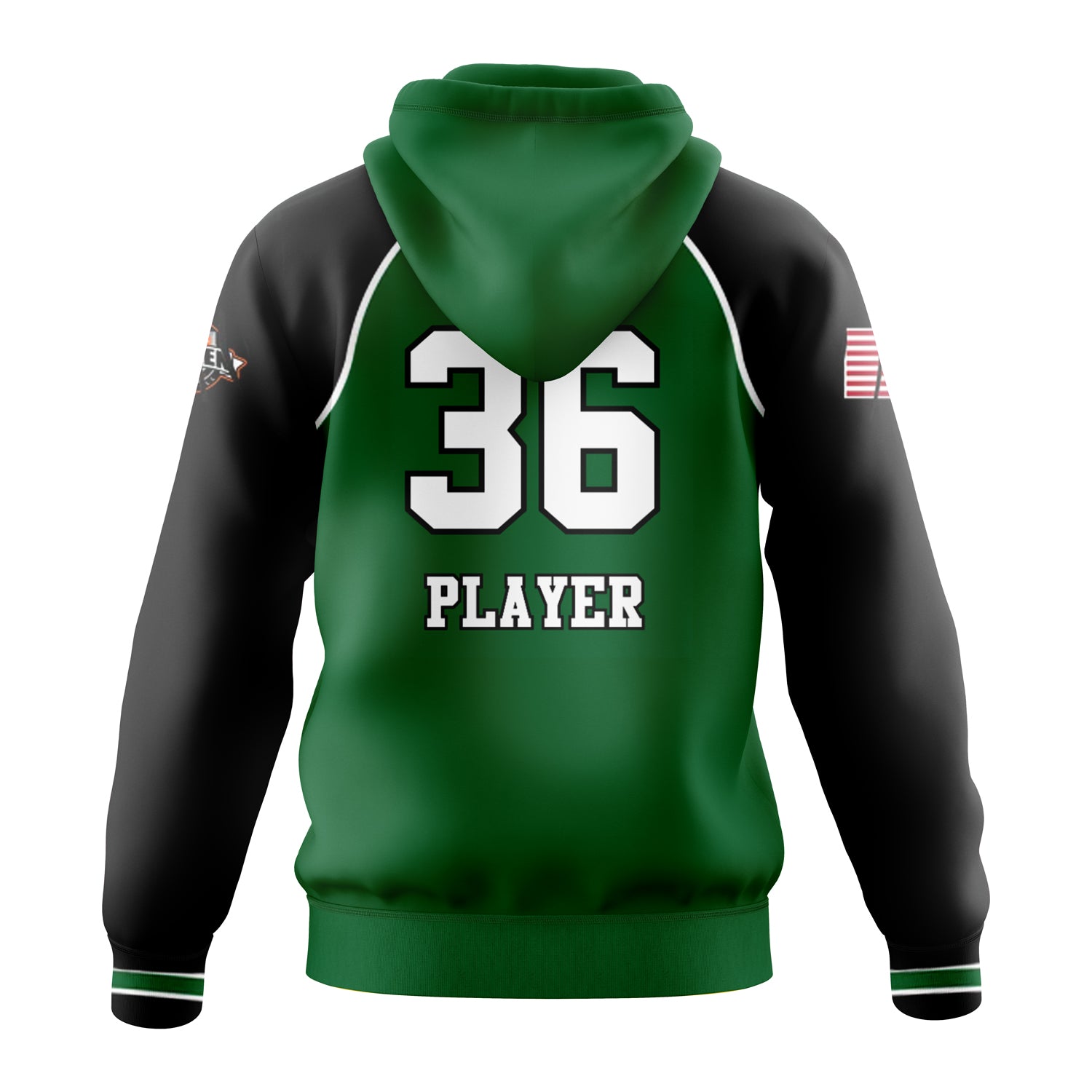 Hazlet Hawks Women's Kangaroo Hoodie Front