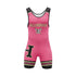 Hillsborough Wrestling Singlet Pink-Blk WOMENS