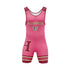 Hillsborough Wrestling Singlet Pink-Cardinal WOMENS