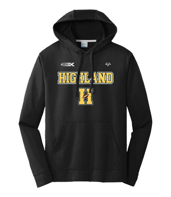 Highland Huskies Performance Hoodie