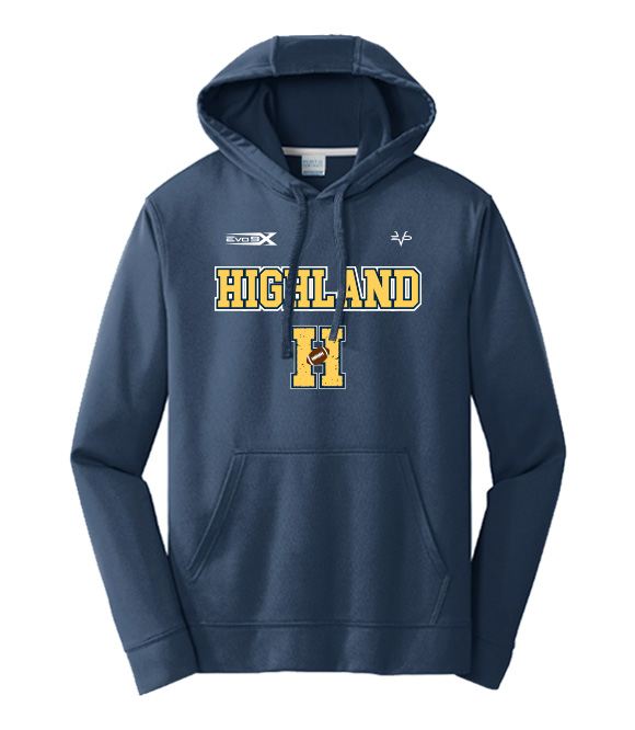 Highland Huskies Performance Hoodie