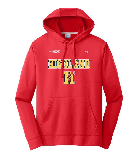 Highland Huskies Performance Hoodie