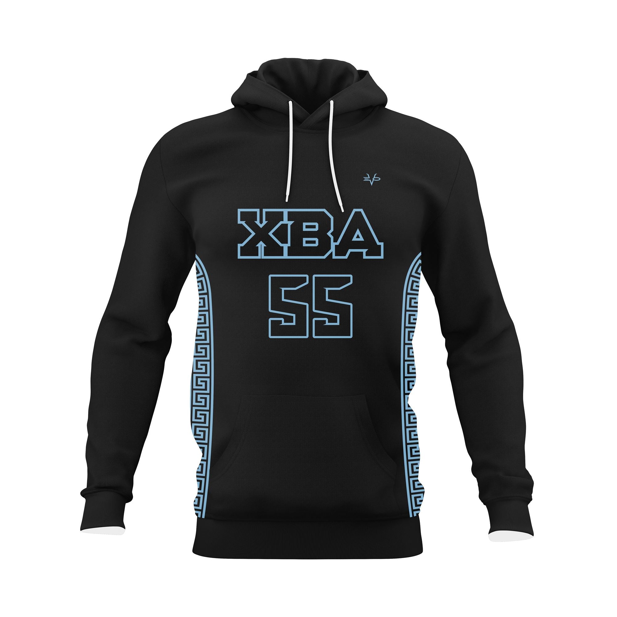 XBA PULLOVER HOODIE - BLACK