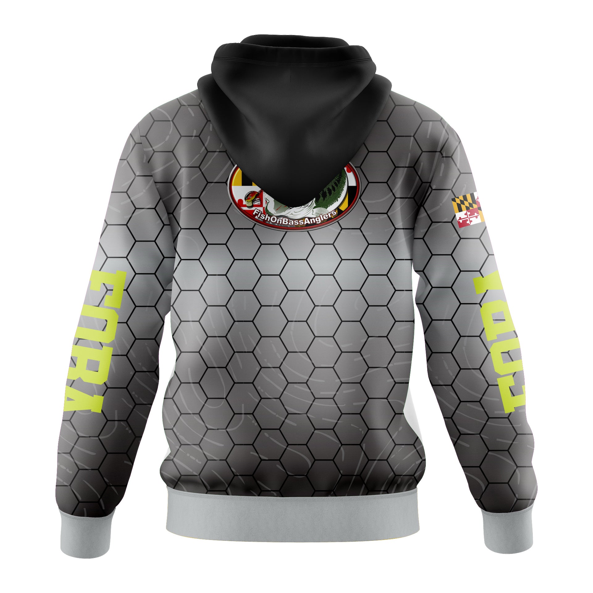 FOBA Longsleeve Heavyweight Hoodie - Grey