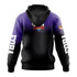 FOBA Longsleeve Heavyweight Hoodie - Purple/Black