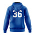 BUCKS BASEBALL Royal Blue Pullover Hoodie