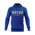 BUCKS BASEBALL Royal Blue Pullover Hoodie