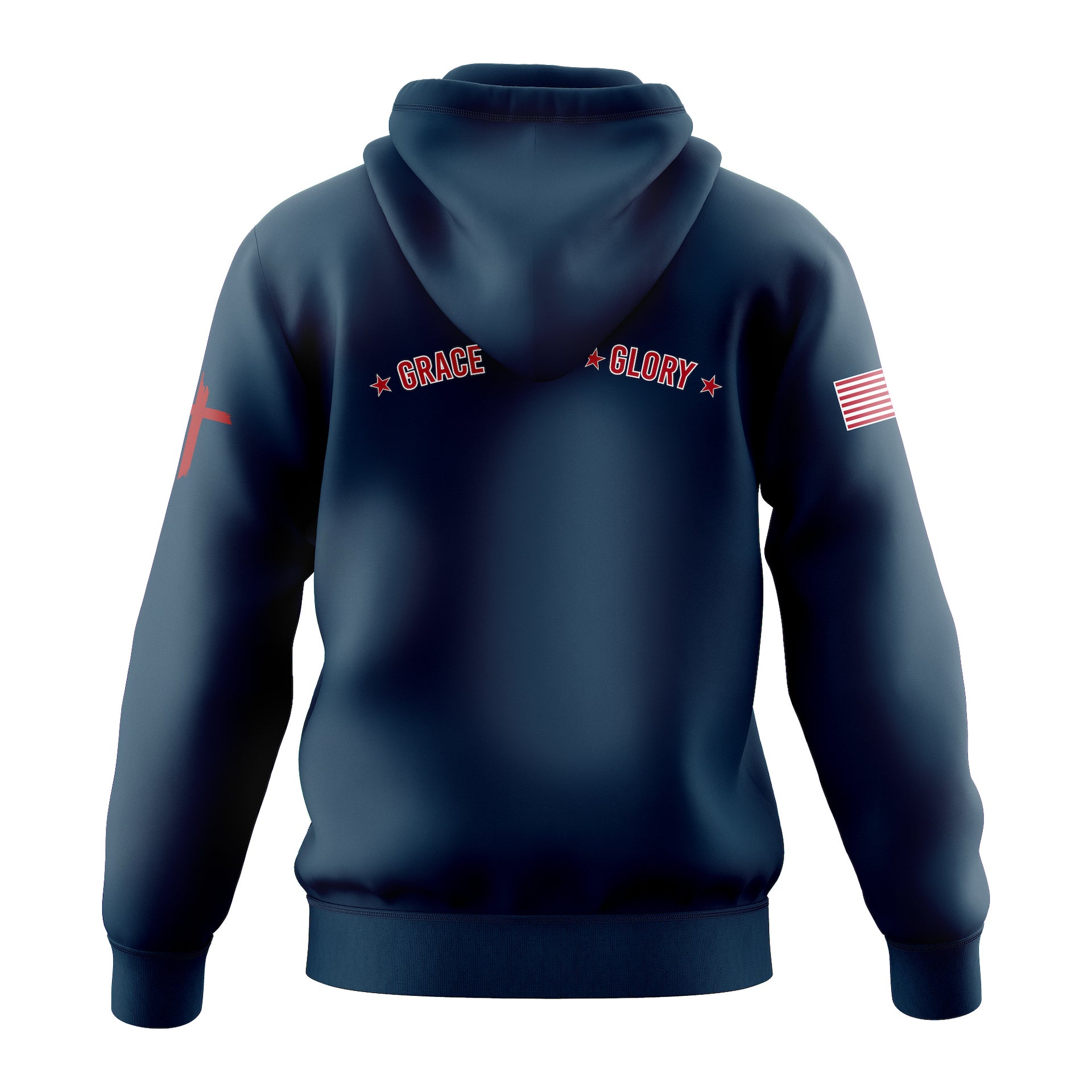 LADY G PULLOVER HOODY NAVY