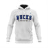 BUCKS BASEBALL White Pullover Hoodie