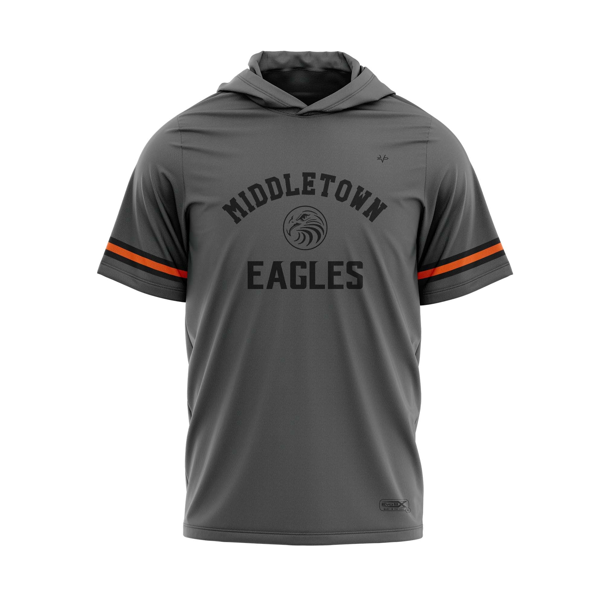 Middletown Eagles Football  HOODIE LW Short Sleeves