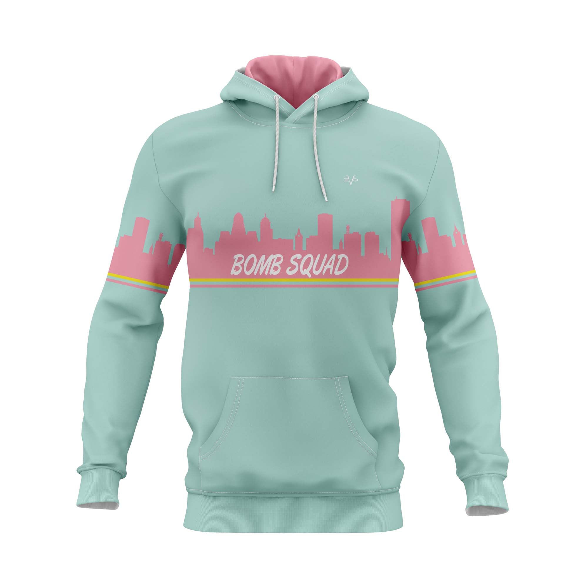 BOMB SQUAD HOODIE- MINT