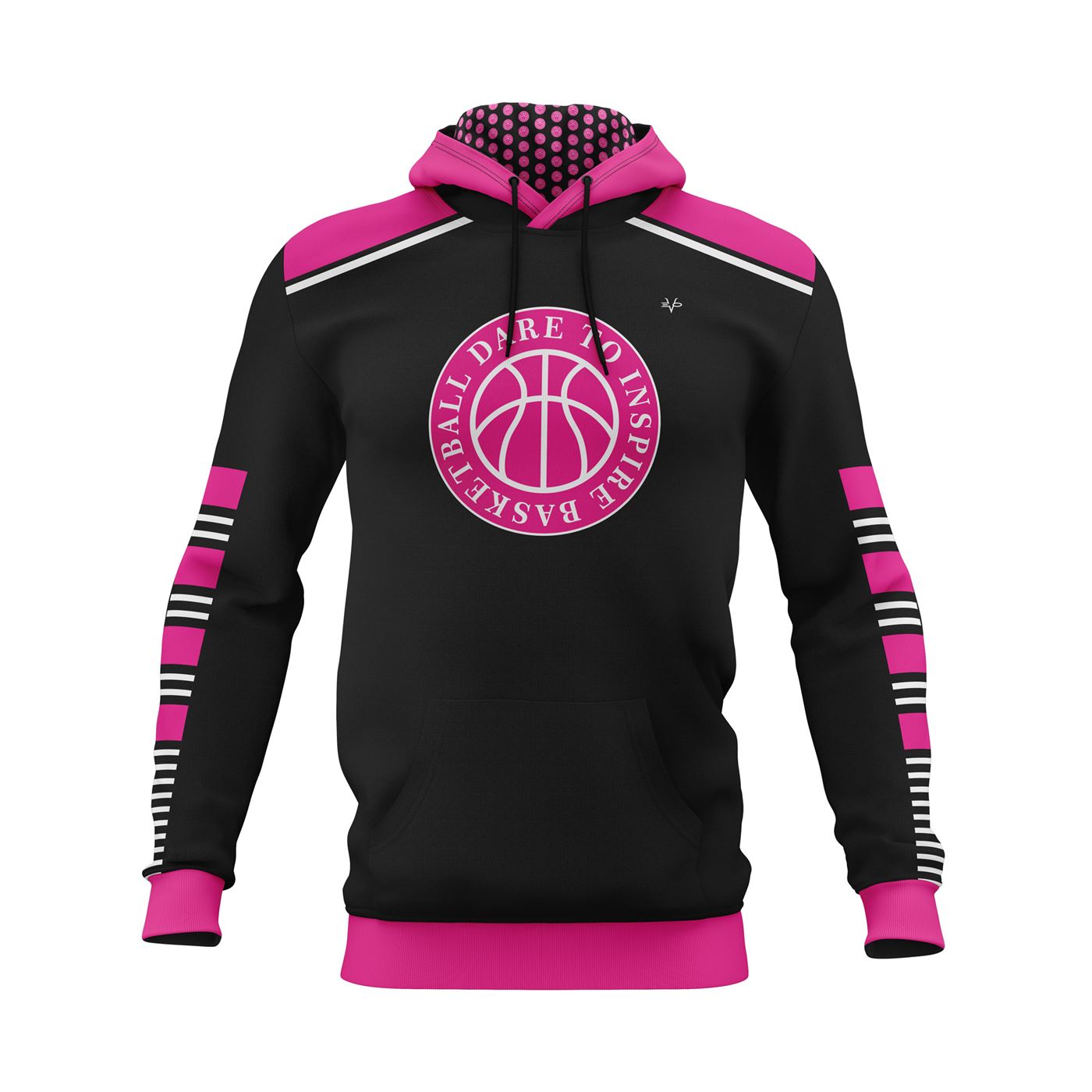 Dare to Inspire Basketball Sublimated Women's Hoodie