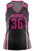Dare to Inspire Basketball Sublimated Sleeveless Women Jersey