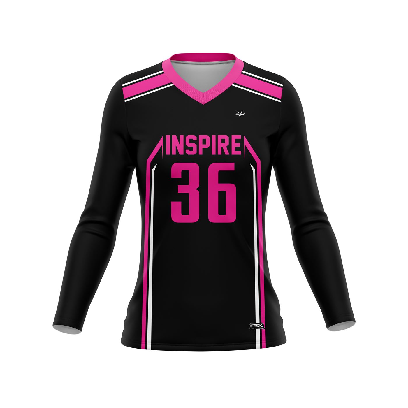 Dare to Inspire BASKETBALL Sublimated Long Sleeve Women Jersey