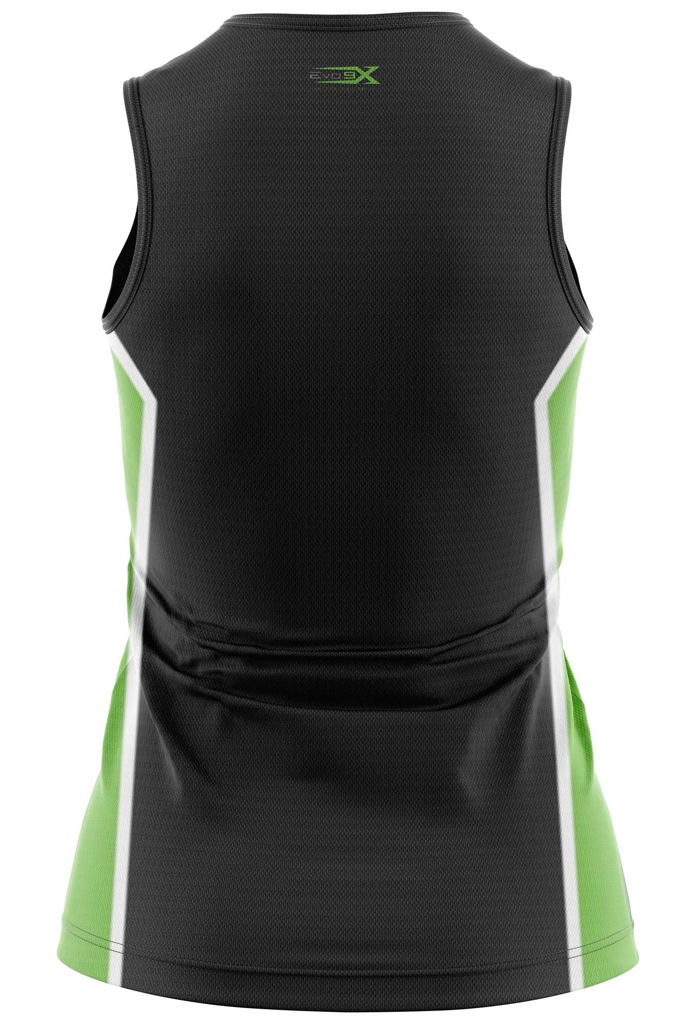 JERSEY WARRIORS Basketball Sublimated Womens Racerback Tank