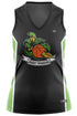 JERSEY WARRIORS Basketball Sublimated Womens Racerback Tank