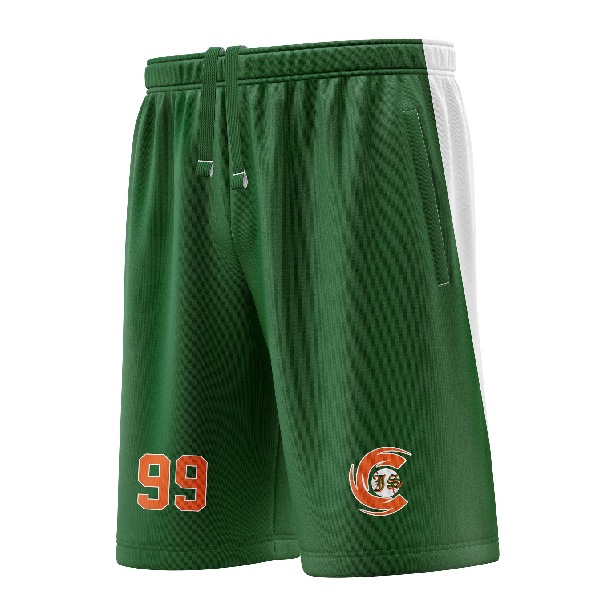 JS Canes Baseball Full Dye Sublimated Shorts