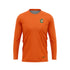 JS Canes Baseball LONG SLEEVE CREW NECK Orange