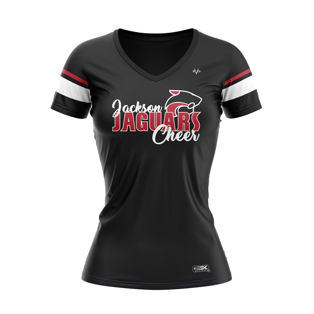 Jackson Jaguars Women V NECK Cheer