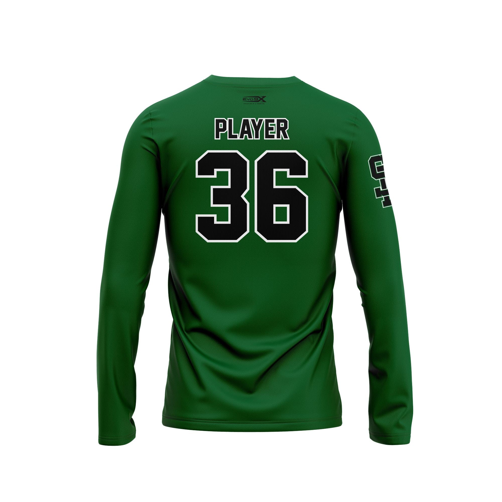 Knights - Crew Neck Long Sleeve Jersey - Green