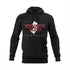 KNIGHTS ELITE Football Sublimated Hoodie Black