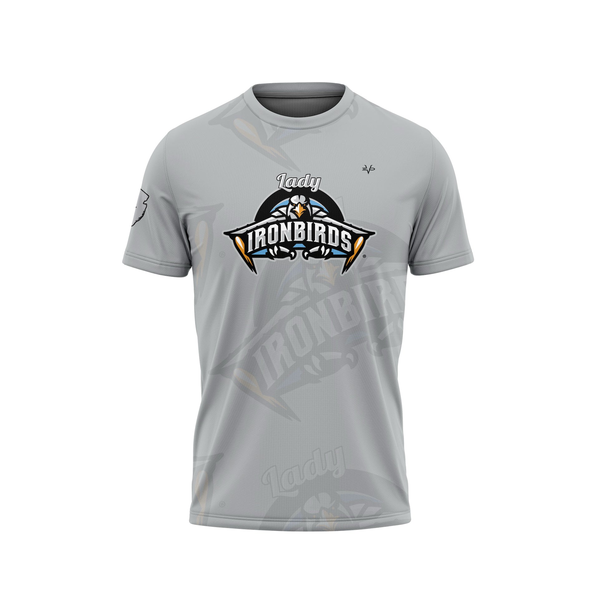 LADY IRONBIRDS CREWNECK SS "ITS NOT OK" - GREY