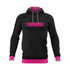LADY IRONBIRDS "IRONBIRDS" LOGO HOODIE - BLACK/PINK