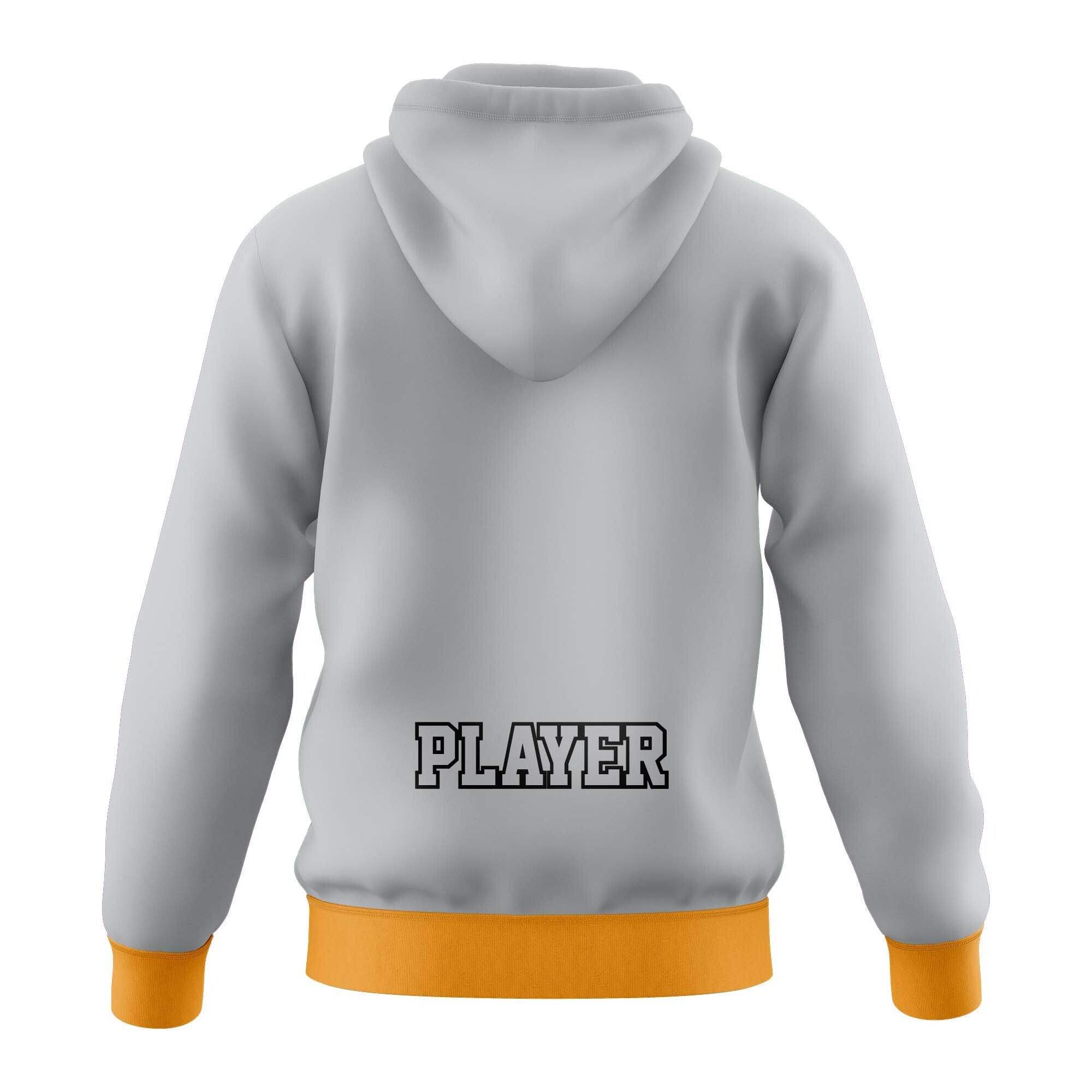 LADY IRONBIRDS "IRONBIRDS" LOGO HOODIE - GREY