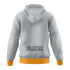 LADY IRONBIRDS "IRONBIRDS" LOGO HOODIE - GREY