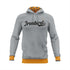 LADY IRONBIRDS "IRONBIRDS" LOGO HOODIE - GREY