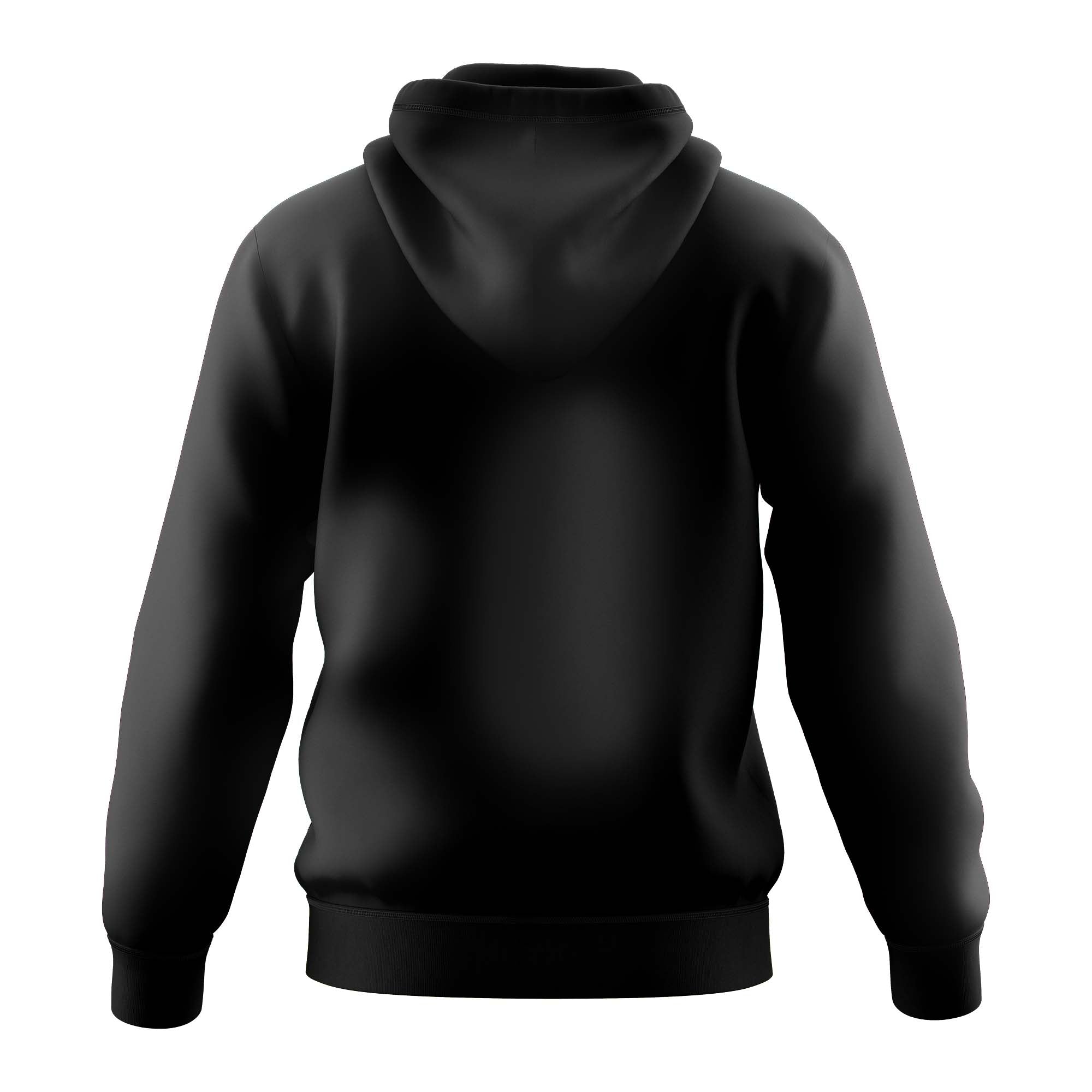 LADY IRONBIRDS "IRONBIRDS" LOGO HOODIE SCREENPRINT - BLACK