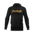 LADY IRONBIRDS "IRONBIRDS" LOGO HOODIE SCREENPRINT - BLACK