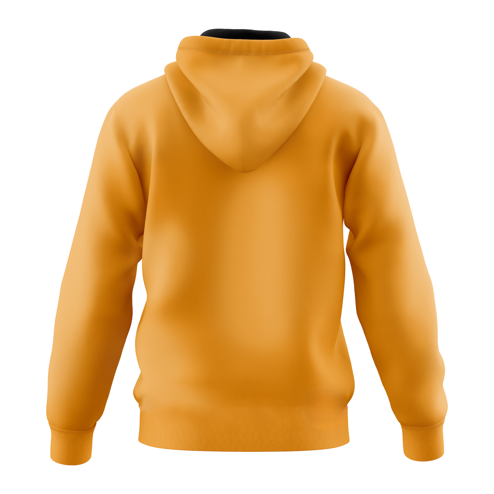 LADY IRONBIRDS MAIN LOGO HOODIE SCREENPRINT - ORANGE