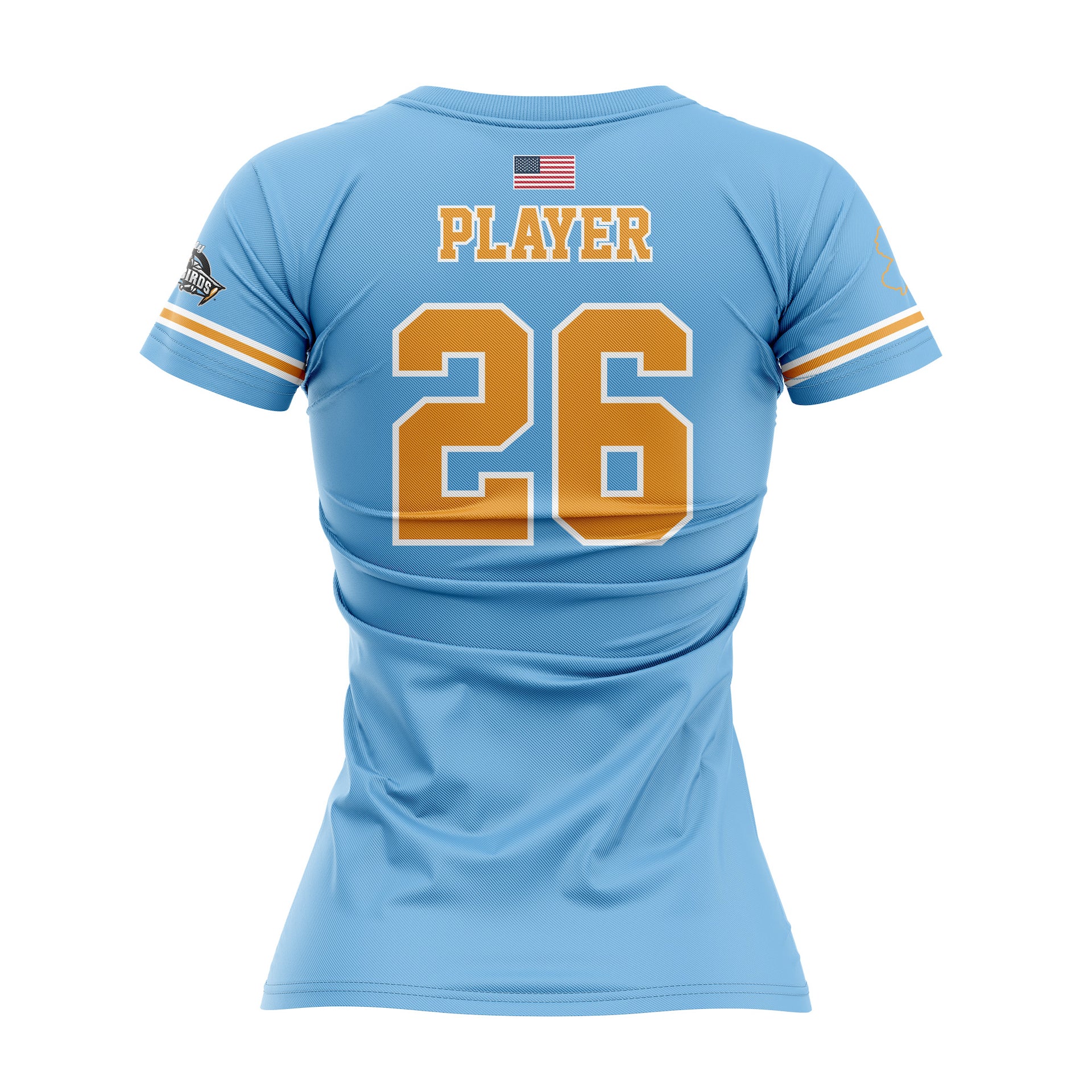 LADY IRONBIRDS WOMEN CREWNECK SS - COLUMBIA