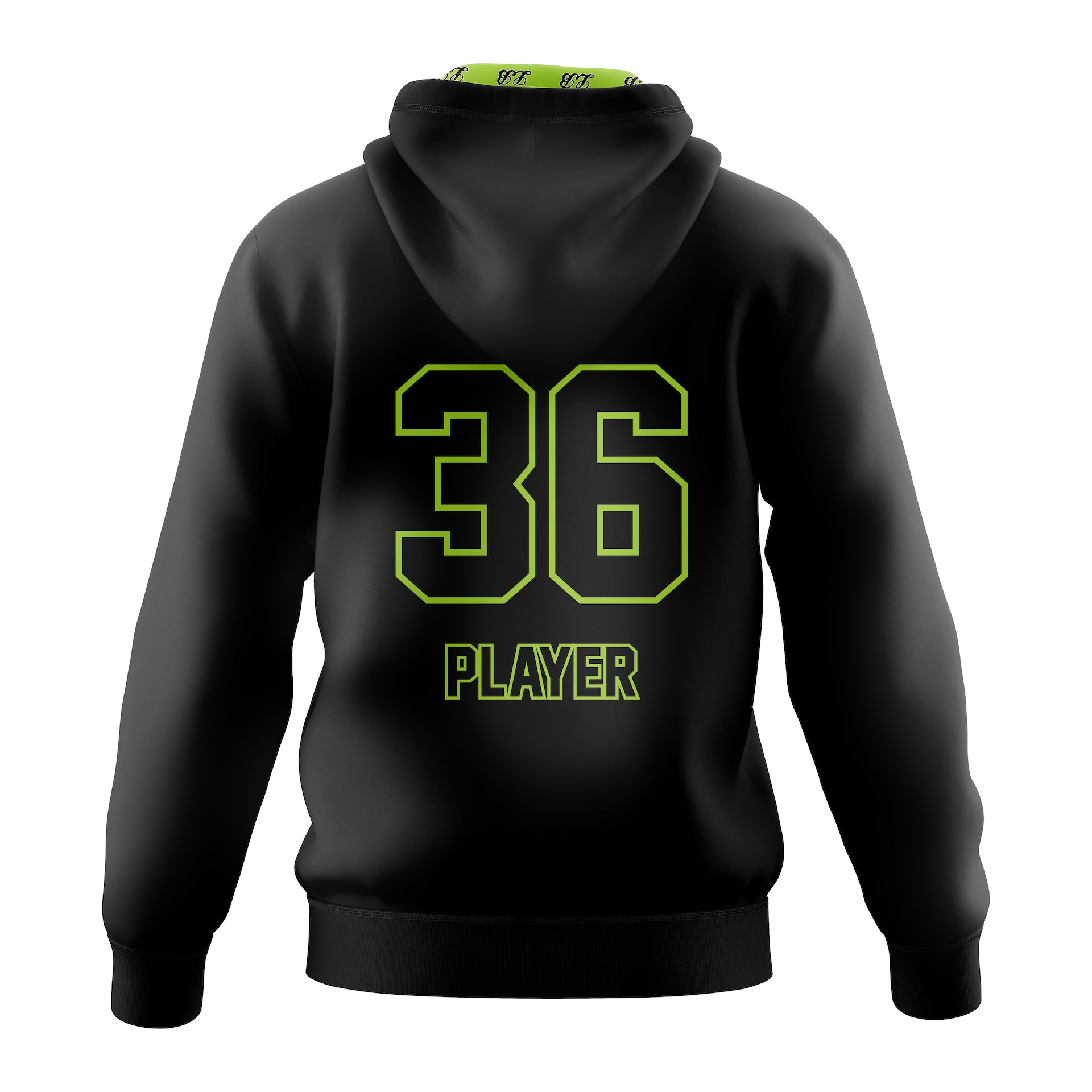 LEGIT BASEBALL PULLOVER HOODIE - BLACK
