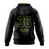 LEGIT BASEBALL PULLOVER HOODIE - BLACK