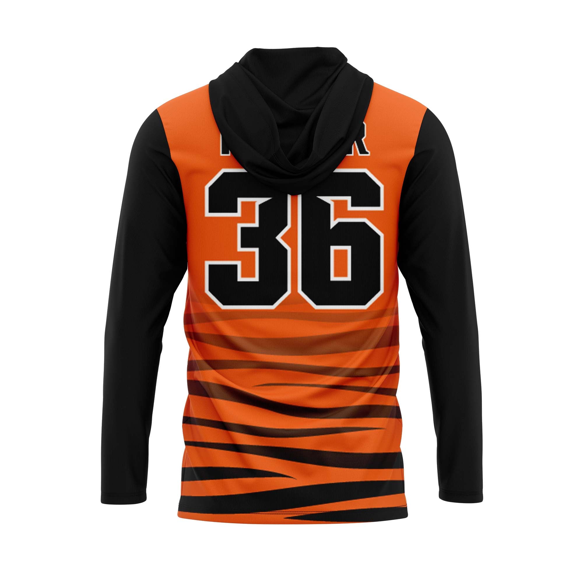 LINDEN TIGERS Sublimated Lightweight Hoodie