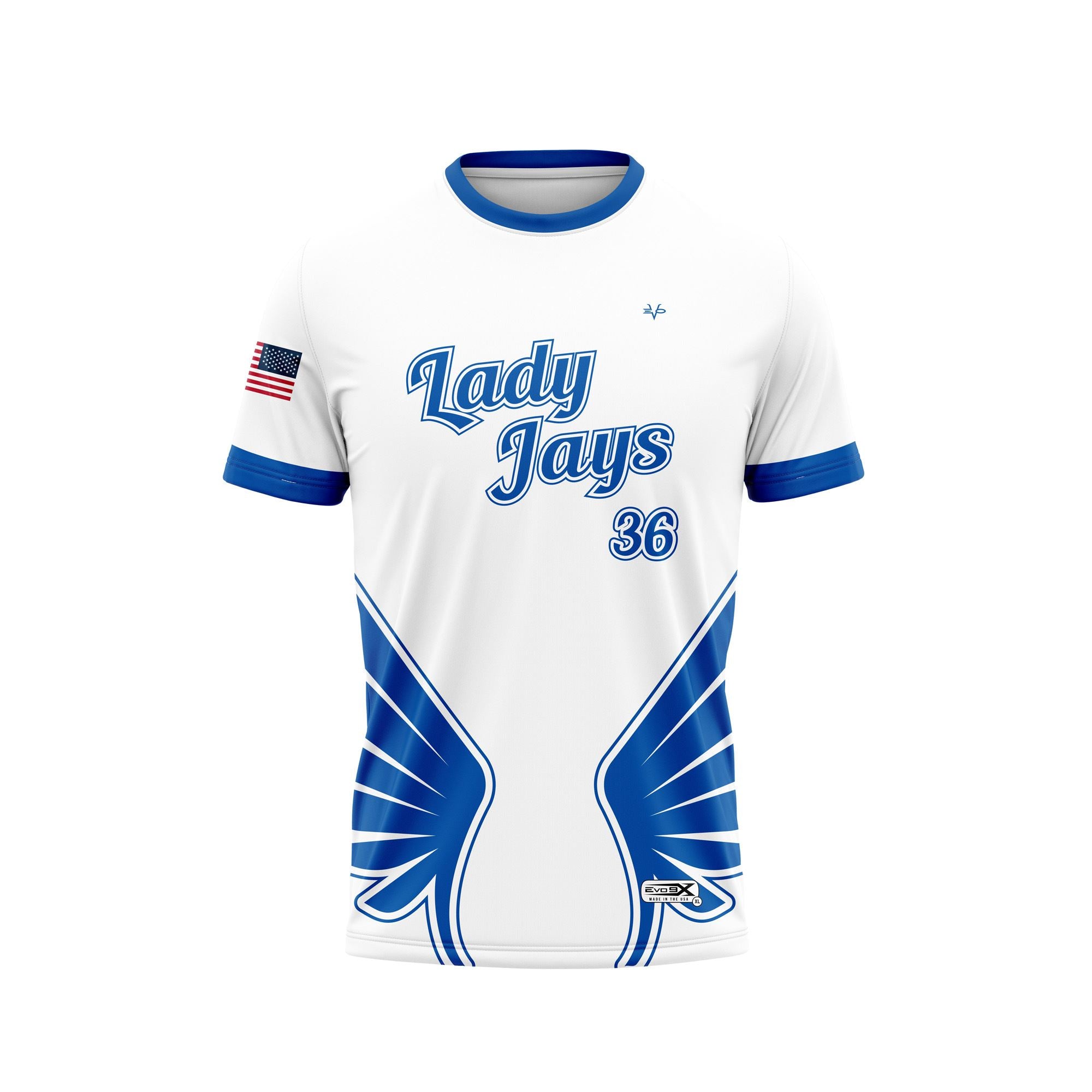 Lady Jays Softball 2023 Crew Neck SS