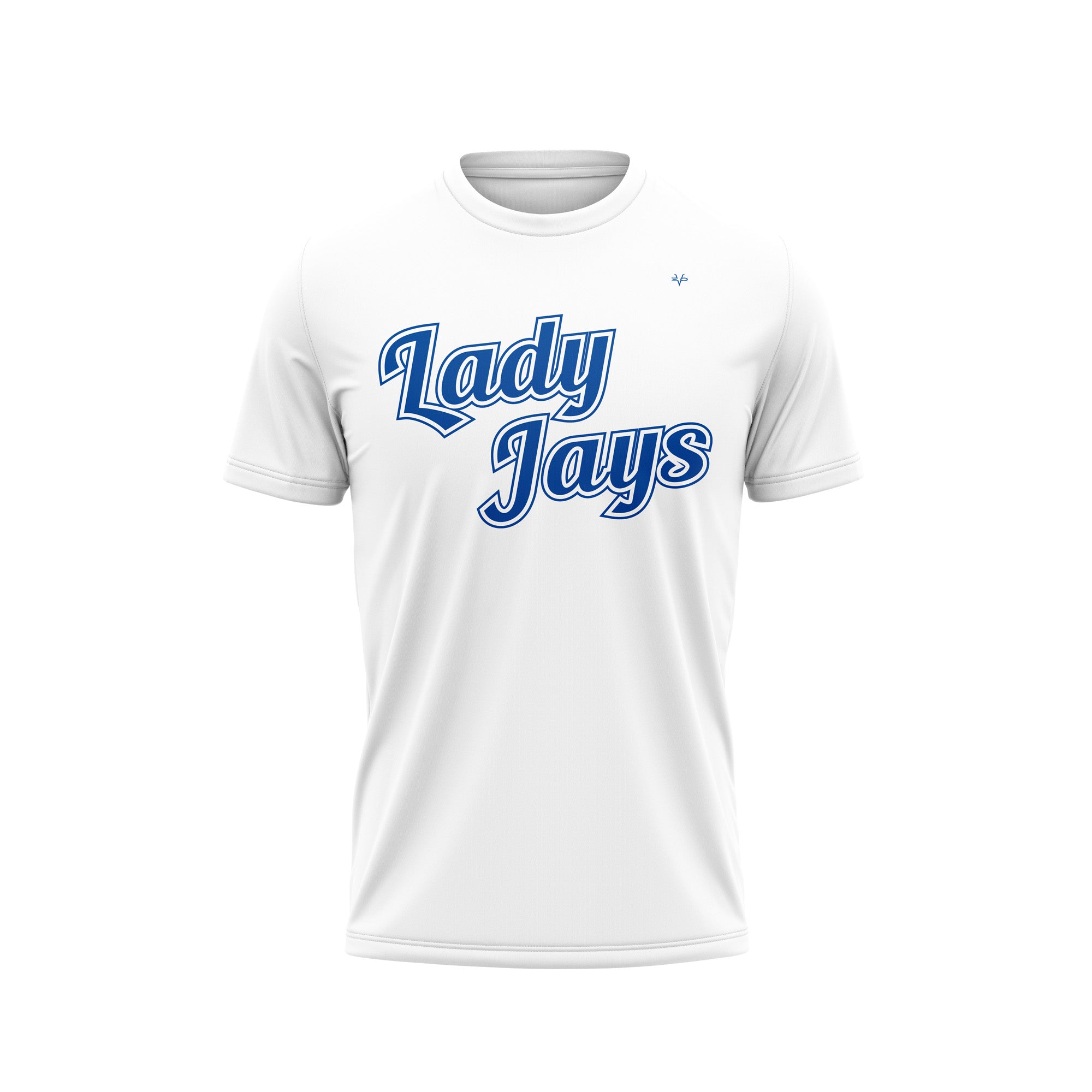 Lady Jays Softball Semi Sub T-Shirt White