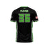 LOVELAND COBRAS CREW NECK JERSEY SS - BLACK SIDE PRINT