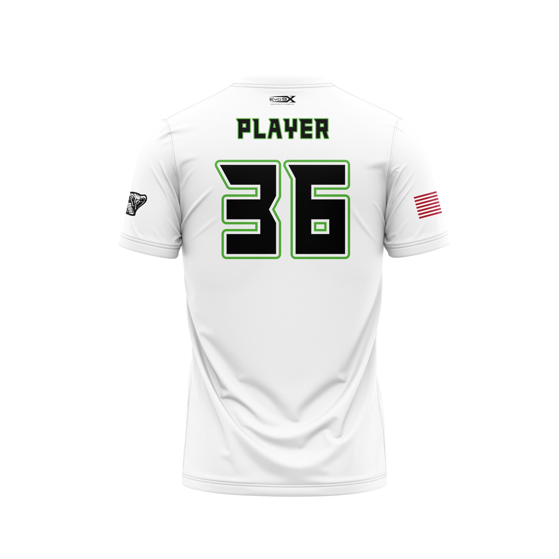 LOVELAND COBRAS CREW NECK JERSEY SS - WHITE